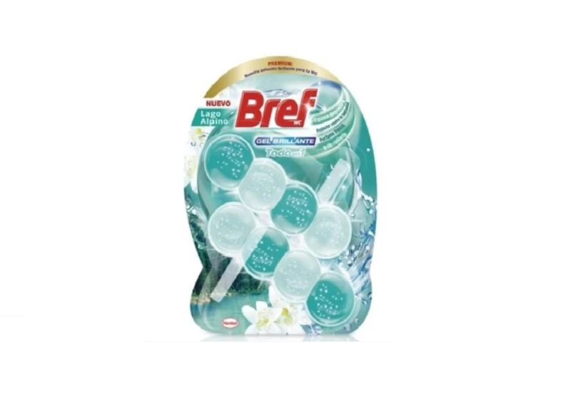 BREF ODORIZANT WC BILE GEL BRILLIANT 2X42G LAGO ALPINO 